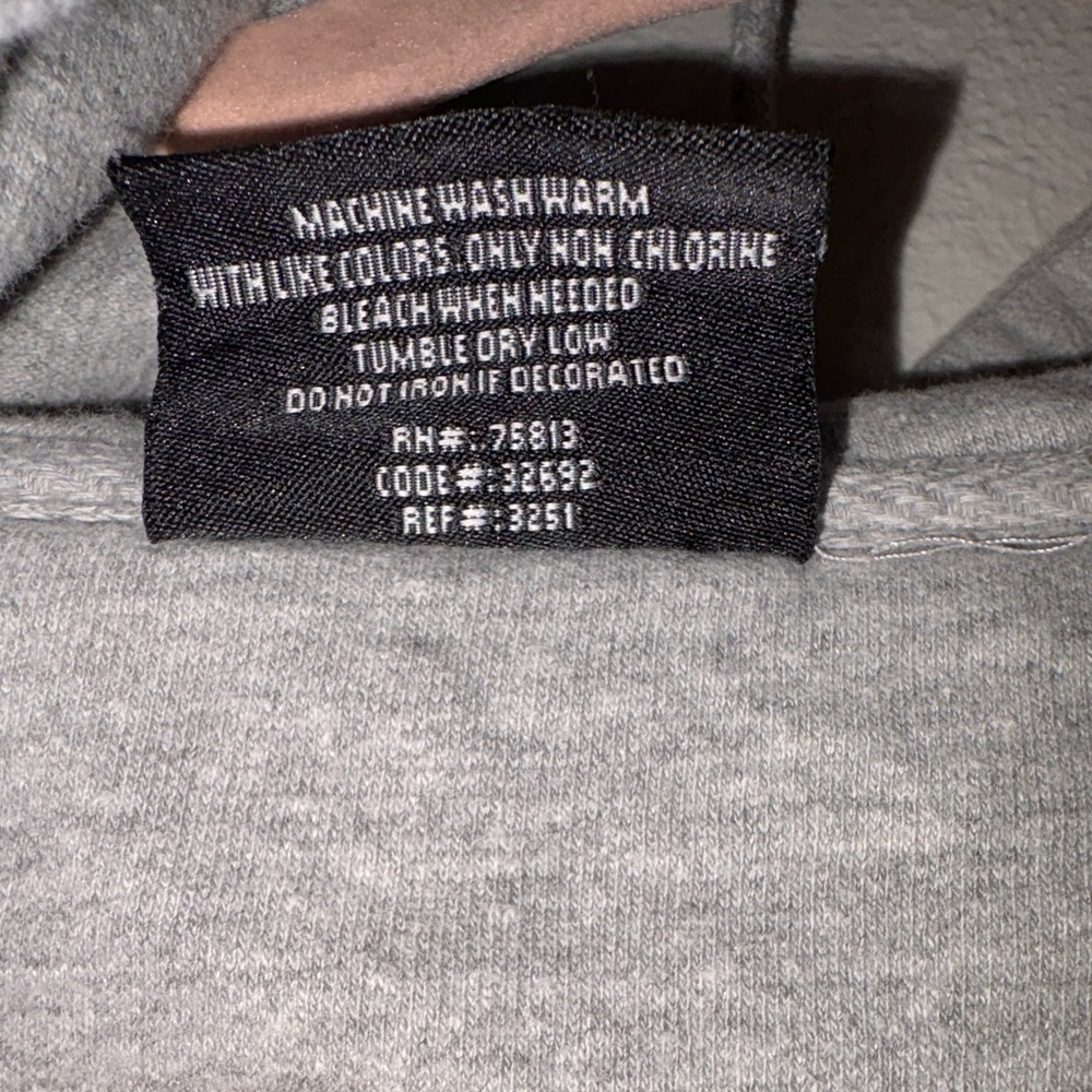 Gray Zip-Up Hoodie - Picture 7 of 8